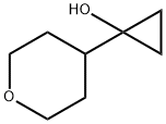 1-(tetrahydro-2H-pyran-4-yl)cyclopropanol Structure