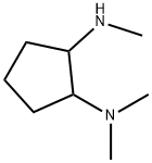 1,2-Cyclopentanediamine, N1,N1,N2-trimethyl- Structure