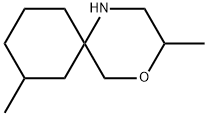 4-Oxa-1-azaspiro[5.5]undecane,3,8-dimethyl- Structure