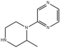 Pyrazine, 2-(2-methyl-1-piperazinyl)- Structure