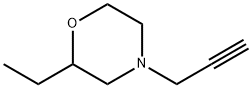 Morpholine,2-ethyl-4-(2-propyn-1-yl)- Structure