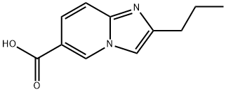 Imidazo[1,2-a]pyridine-6-carboxylic acid, 2-propyl-|2-丙基咪唑并[1,2-A]吡啶-6-羧酸