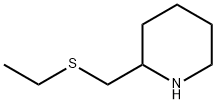 Piperidine, 2-[(ethylthio)methyl]-|2-((乙硫基)甲基)哌啶