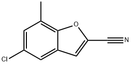 5-chloro-7-methyl-1-benzofuran-2-carbonitrile|5-氯-7-甲基-1-苯并呋喃-2-甲腈