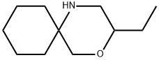 4-Oxa-1-azaspiro[5.5]undecane,3-ethyl- Structure