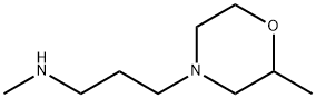 4-Morpholinepropanamine,N,2-dimethyl- Struktur