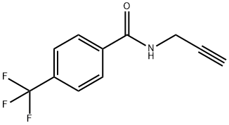 Benzamide, N-2-propyn-1-yl-4-(trifluoromethyl)-,1250690-13-1,结构式