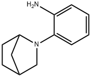 2-{2-azabicyclo[2.2.1]heptan-2-yl}aniline 化学構造式