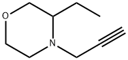 Morpholine, 3-ethyl-4-(2-propyn-1-yl)- Structure