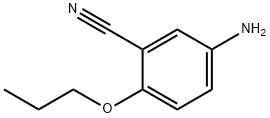 Benzonitrile, 5-amino-2-propoxy- Structure