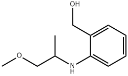 (2-((1-甲氧基丙-2-基)氨基)苯基)甲醇, 1251027-65-2, 结构式