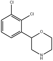Morpholine, 2-(2,3-dichlorophenyl)-,1251196-26-5,结构式