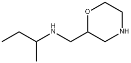 2-Morpholinemethanamine,N-(1-methylpropyl)- 化学構造式