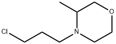 Morpholine,4-(3-chloropropyl)-3-methyl- Structure