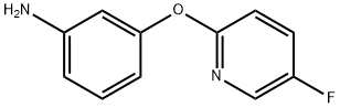 3-(5-Fluoropyridin-2-yloxy)aniline Structure