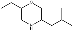 Morpholine,2-ethyl-5-(2-methylpropyl)- Structure