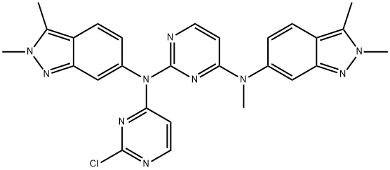 Pazopanib Related Compound 3,1252927-44-8,结构式