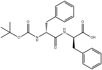 BOC-D-苯丙酰胺-苯丙氨酸,125511-90-2,结构式