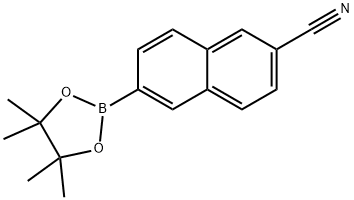 2-Naphthalenecarbonitrile, 6-(4,4,5,5-tetramethyl-1,3,2-dioxaborolan-2-yl)-|6-(4,4,5,5-四甲基-1,3,2-二氧硼杂环戊烷-2-基)-2-萘甲腈