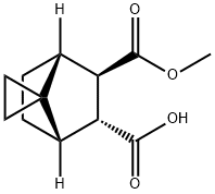 (1S,2R,3R,4R)-3-(methoxycarbonyl)spiro[bicyclo[2.2.1]heptane-7,1'-cyclopropane]-2-carboxylicacid Struktur
