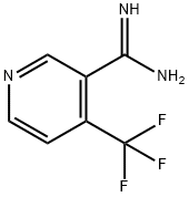 4-(Trifluoromethyl)nicotinimidamide Structure