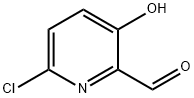 6-chloro-3-hydroxypyridine-2-carbaldehyde Struktur