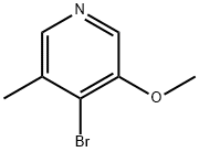 Pyridine, 4-bromo-3-methoxy-5-methyl- 结构式
