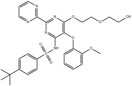 Bosentan Impurity, 1257099-43-6, 结构式