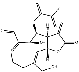 デアセチルオリエンタリド 化学構造式