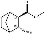 Methyl (2R,3R)-rel-3-Aminobicyclo[2.2.1]heptane-2-carboxylate Struktur