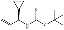 tert-butyl (S)-1-cyclopropylallylcarbamate