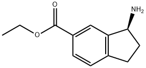 ethyl (S)-3-amino-2,3-dihydro-1H-indene-5-carboxylate,1259786-08-7,结构式