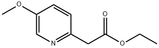 ethyl (5-methoxypyridin-2-yl)acetate Struktur