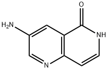 1,6-Naphthyridin-5(6H)-one, 3-amino- Struktur