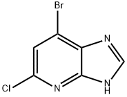 3H-Imidazo[4,5-b]pyridine, 7-bromo-5-chloro- Structure