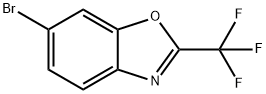 Benzoxazole, 6-bromo-2-(trifluoromethyl)- Structure