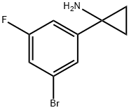 Cyclopropanamine, 1-(3-bromo-5-fluorophenyl)-|Cyclopropanamine, 1-(3-bromo-5-fluorophenyl)-