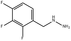 Hydrazine, [(2,3,4-trifluorophenyl)methyl]- 化学構造式
