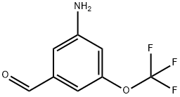 3-氨基-5-(三氟甲氧基)苯甲醛,1261438-28-1,结构式