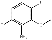 Benzenamine, 3,6-difluoro-2-methoxy- Structure