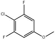 2-氯-1,3-二氟-5-甲氧基苯, 1261737-44-3, 结构式