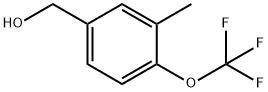(3-甲基-4-(三氟甲氧基)苯基)甲醇,1261747-68-5,结构式