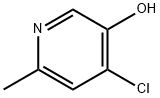 3-Pyridinol, 4-chloro-6-methyl- Struktur