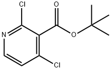 Tert-butyl 2,4-dichloronicotinate Struktur
