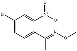 Ethanone, 1-(4-bromo-2-nitrophenyl)-, O-methyloxime, (1E)-