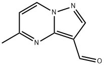 Pyrazolo[1,5-a]pyrimidine-3-carboxaldehyde, 5-methyl- Structure