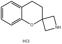 3',4'-dihydrospiro[azetidine-3,2'-[1]benzopyran] Struktur