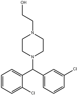 西替利嗪杂质A1, 126517-29-1, 结构式
