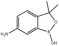 1,3-二氢-1-羟基-3,3-二甲基-2,1-苯并氧杂硼戊环-6-胺,1266320-01-7,结构式