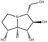 (7aβ)-1β,2α,7β-Trihydroxyhexahydro-1H-pyrrolizine-3β-methanol Structure